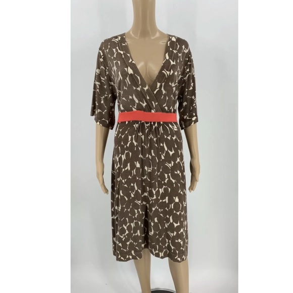 Boden Dresses & Skirts - Boden Merino Wool Floral Dress Brown Floral